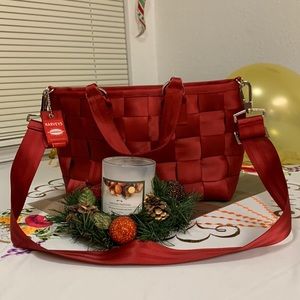 Harvey’s Large Convertible Shoulder Bag - Original Mercedes Benz Seatbelt Bag